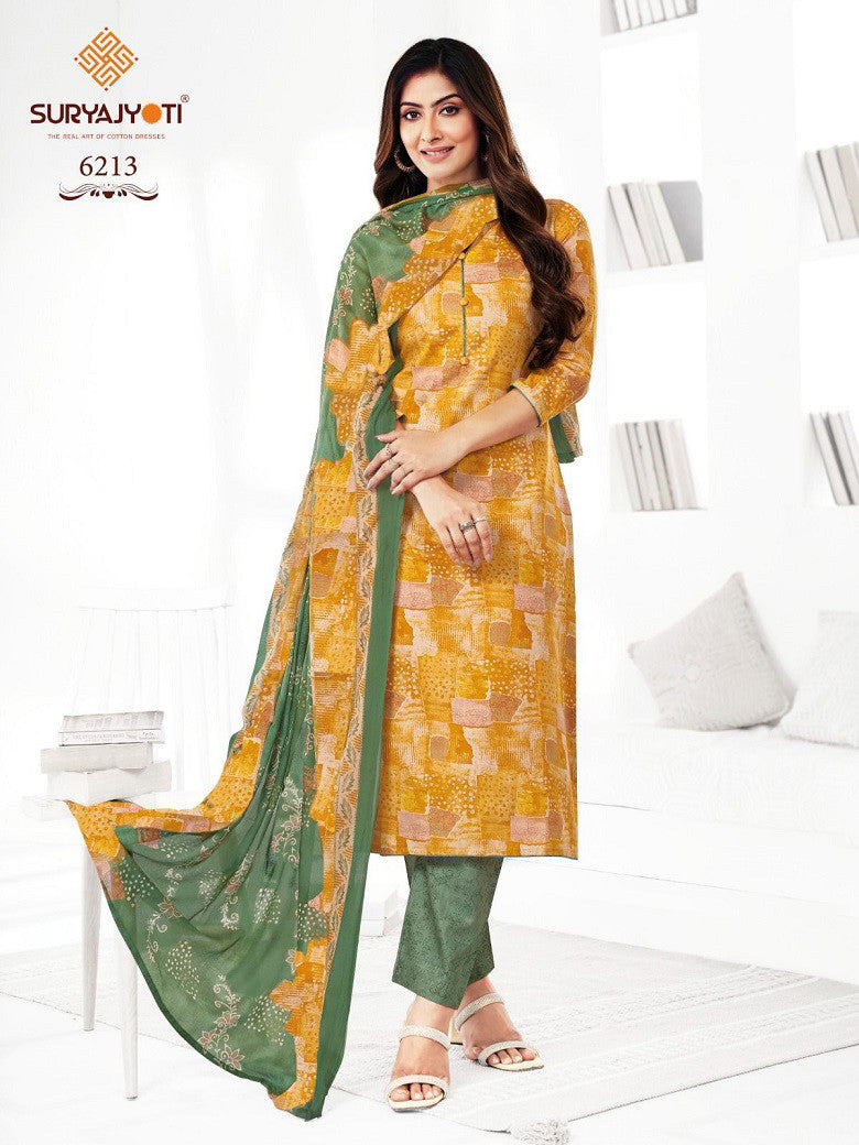 Daily Wear Readymade Dress with Dupatta - 6213