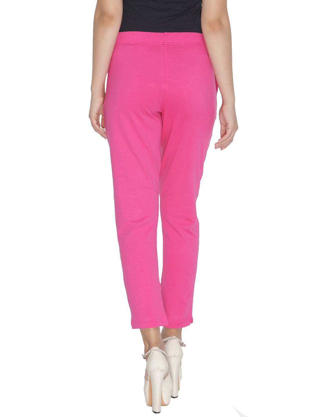 Lyra Leggings Kurti Pants - Pink