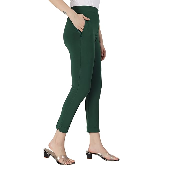 On&On Straight Pants | On and On - Bottle Green