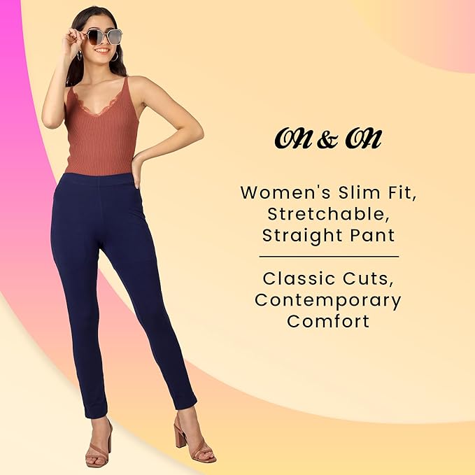 On&On Straight Pants | On and On - Inkblue