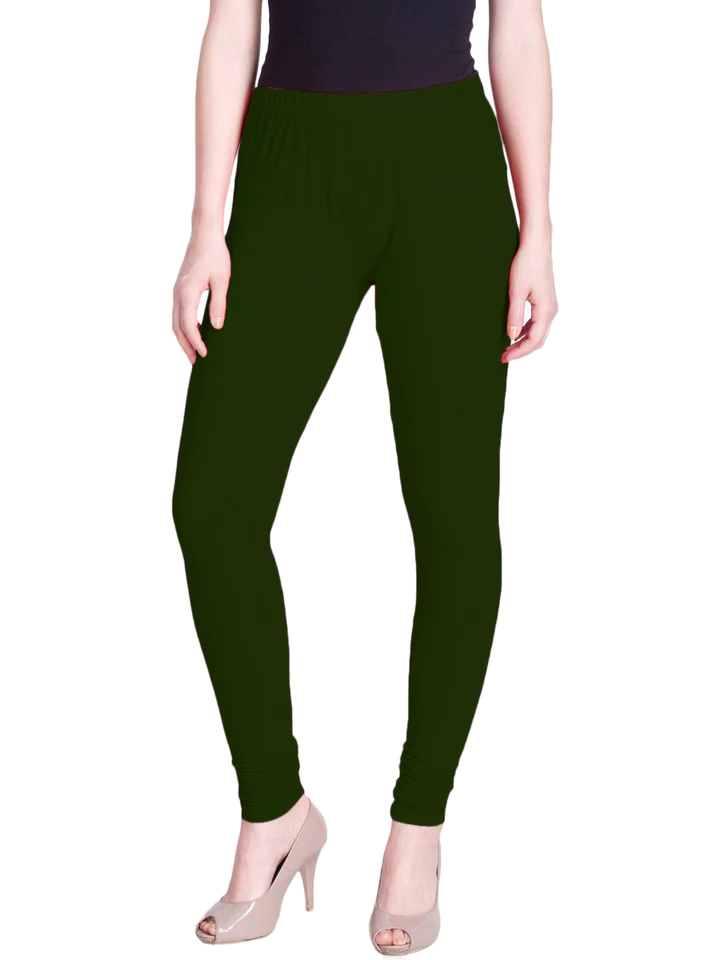 Lyra Leggings Churidar Bottle Green