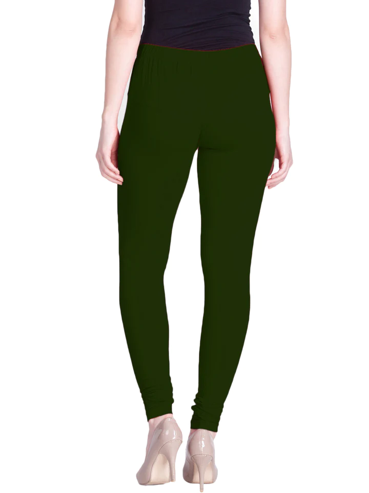 Lyra Leggings Churidar Bottle Green