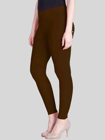 Lyra Leggings Ankle Length Brown