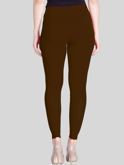 Lyra Leggings Ankle Length Brown