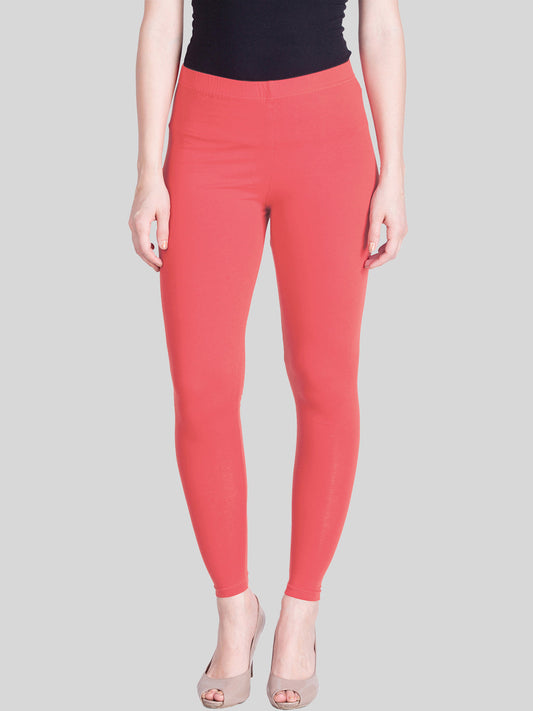 Lyra Leggings Ankle Length Coral