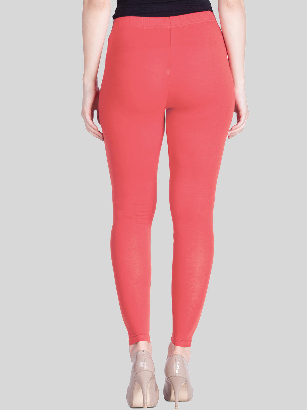 Lyra Leggings Ankle Length Coral