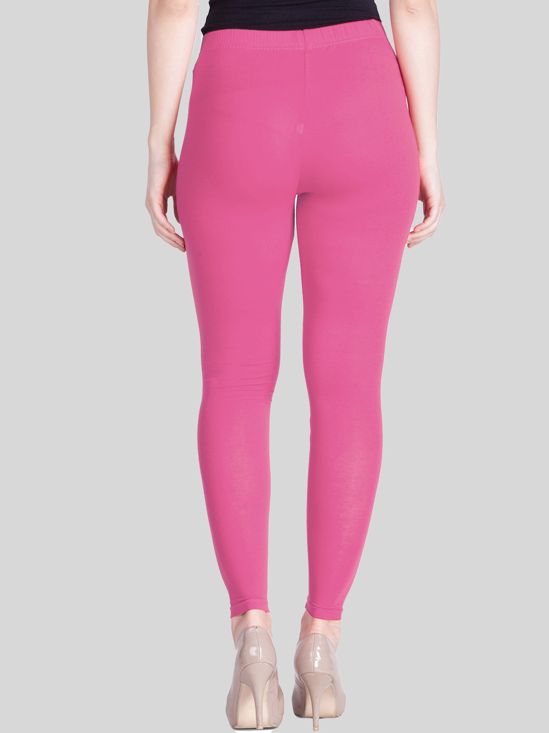 Lyra Leggings Ankle Length Dark Pink