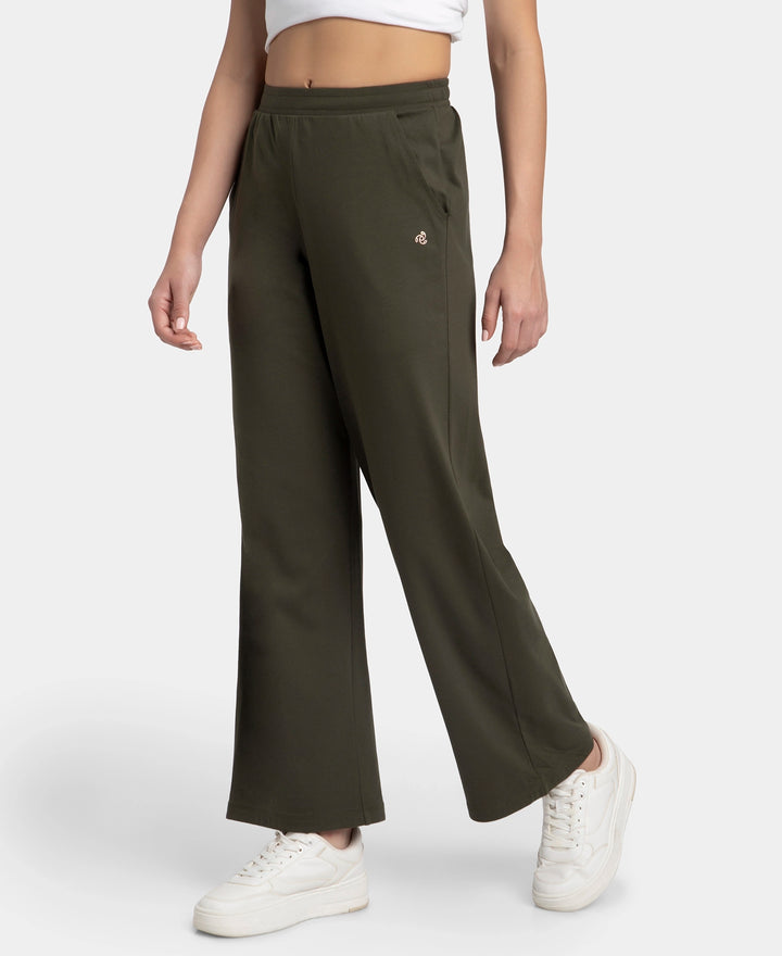 Jockey Straight Fit Wide Leg Pants - Deep Depths