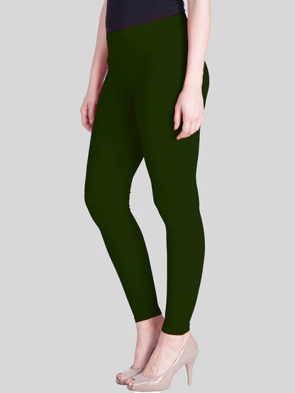 Lyra Leggings Ankle Length Green