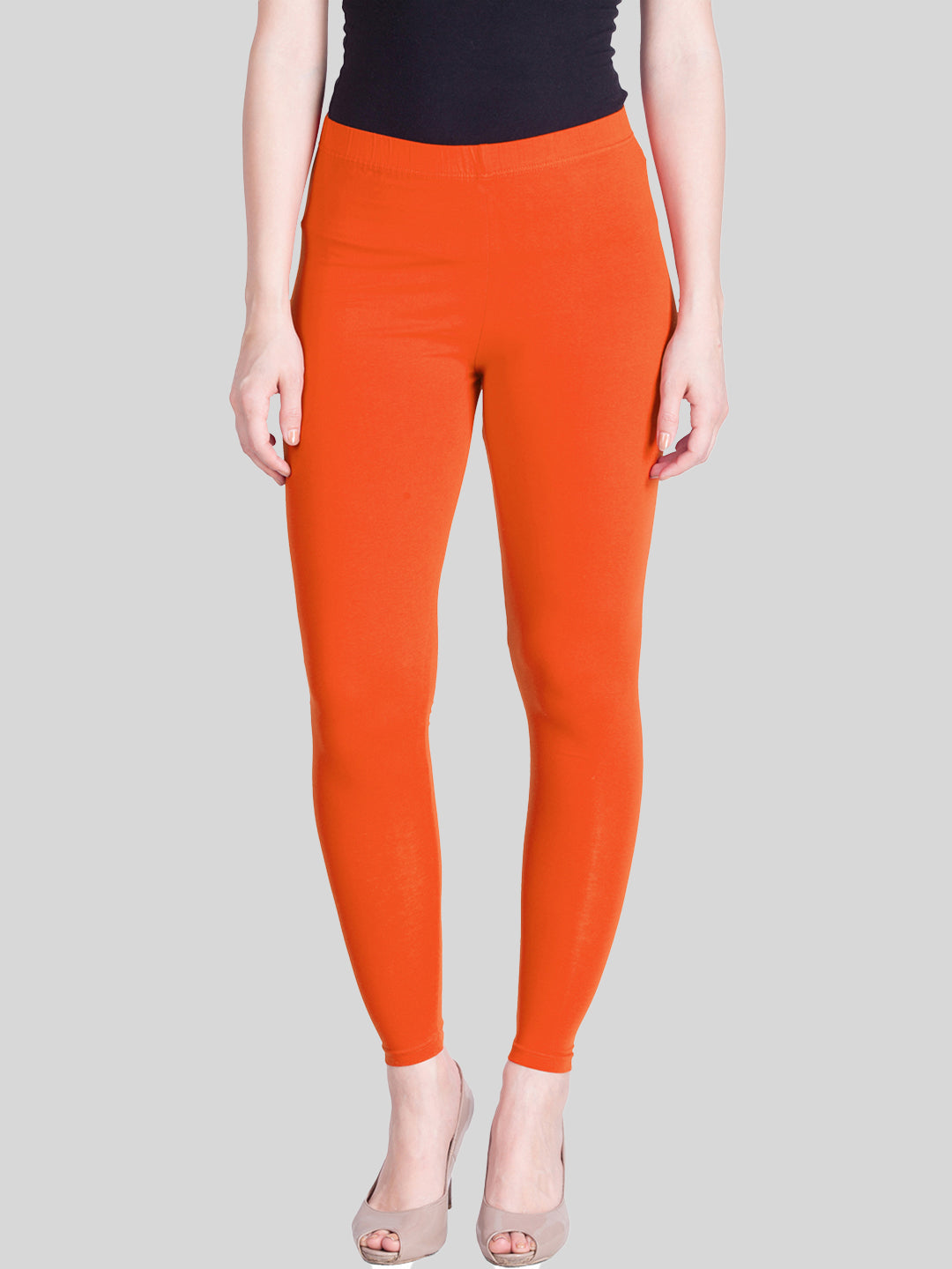 Lyra Leggings Ankle Length Orange