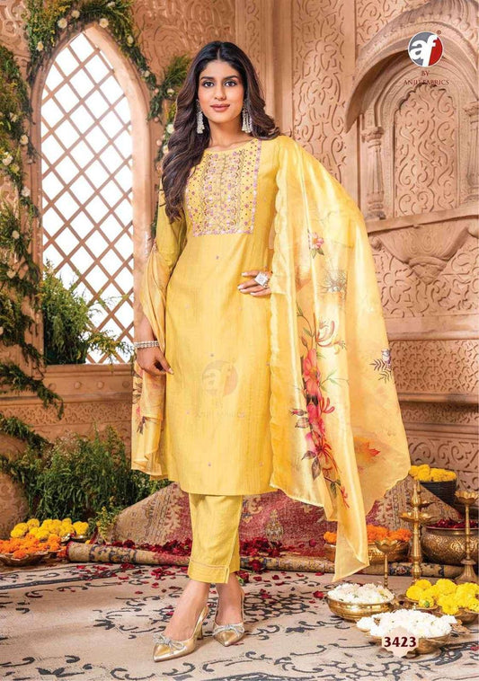 Readymade Dress Festive wear - Yellow