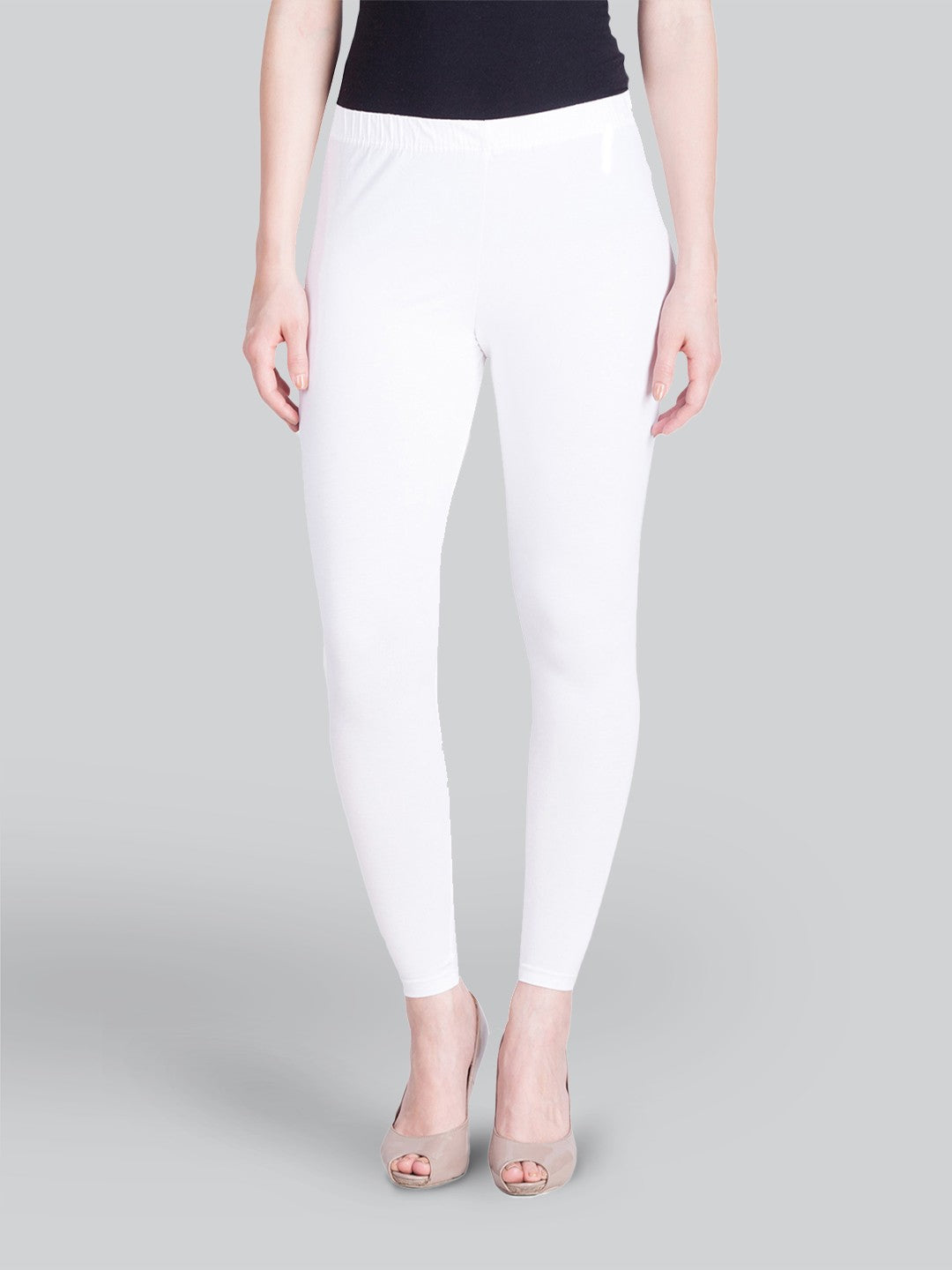 Lyra Leggings Ankle Length White