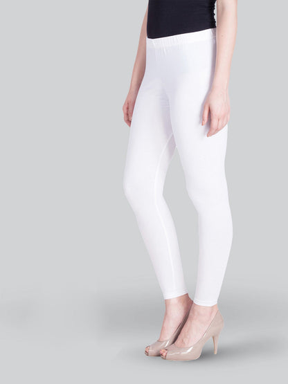 Lyra Leggings Ankle Length White