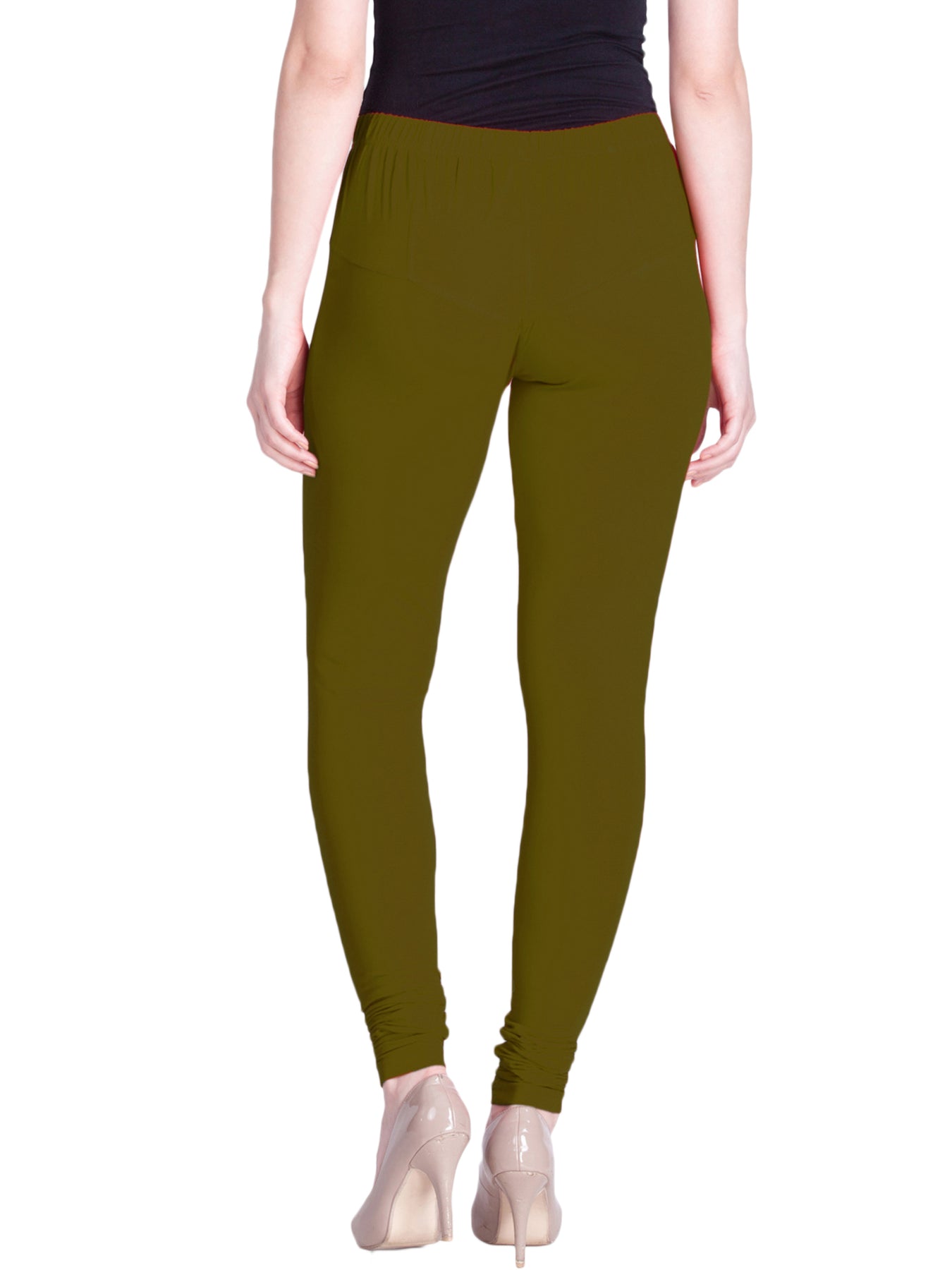 Lyra Leggings  Churidar Olive